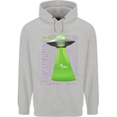 Alien Abducted Cow UFO Farmer Farming Childrens Kids Hoodie Sports Grey