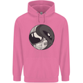 Alien Astronaut Yin Yang Space UFO Mens 80% Cotton Hoodie Azelea