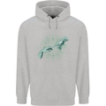Alien Creation of Adam Parody UFO Childrens Kids Hoodie Sports Grey