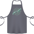 Alien Creation of Adam Parody UFO Cotton Apron 100% Organic Steel