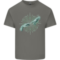Alien Creation of Adam Parody UFO Kids T-Shirt Childrens Charcoal