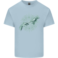 Alien Creation of Adam Parody UFO Kids T-Shirt Childrens Light Blue