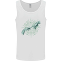 Alien Creation of Adam Parody UFO Mens Vest Tank Top White