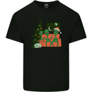 Alien Family Christmas Xmas Kids T-Shirt Childrens Black