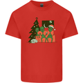 Alien Family Christmas Xmas Kids T-Shirt Childrens Red