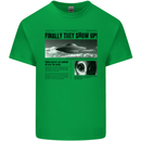 Alien News Article UFO Kids T-Shirt Childrens Irish Green