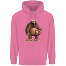 Alien in a Bigfoot Fancy Dress Outfit Ape Gorilla Mens 80% Cotton Hoodie Azelea