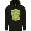All in Conspiracy Funny Alien Poker Card Game Mens 80% Cotton Hoodie Black
