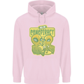 All in Conspiracy Funny Alien Poker Card Game Mens 80% Cotton Hoodie Light Pink