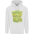 All in Conspiracy Funny Alien Poker Card Game Mens 80% Cotton Hoodie White