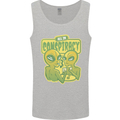 All in Conspiracy Funny Alien Poker Card Game Mens Vest Tank Top Sports Grey