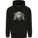 Alligator Drawing Crocodile Childrens Kids Hoodie Black