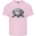 Alligator Drawing Crocodile Kids T-Shirt Childrens Light Pink