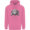 Alligator Drawing Crocodile Mens 80% Cotton Hoodie Azelea