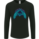 Alligator Snapping Turtle Mens Long Sleeve T-Shirt Black