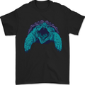 Alligator Snapping Turtle Mens T-Shirt 100% Cotton Black