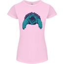 Alligator Snapping Turtle Womens Petite Cut T-Shirt Light Pink