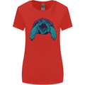 Alligator Snapping Turtle Womens Wider Cut T-Shirt Red