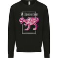 Allosaurus Dinosaur Mens Sweatshirt Jumper Black