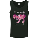 Allosaurus Dinosaur Mens Vest Tank Top Black
