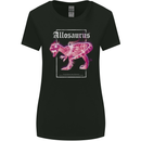 Allosaurus Dinosaur Womens Wider Cut T-Shirt Black