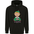 Always Hungry Elf Funny Christmas Food Xmas Childrens Kids Hoodie Black