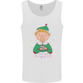 Always Hungry Elf Funny Christmas Food Xmas Mens Vest Tank Top White