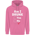 Am I Drunk Funny Beer Alcohol Wine Cider Guinness Childrens Kids Hoodie Azalea