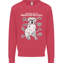 American Bulldog Anatomy Funny Dog Kids Sweatshirt Jumper Heliconia