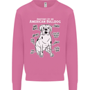 American Bulldog Anatomy Funny Dog Mens Sweatshirt Jumper Azalea