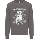 American Bulldog Anatomy Funny Dog Mens Sweatshirt Jumper Charcoal