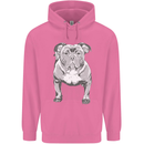 American Bully Striking a Pose Dog Mens 80% Cotton Hoodie Azelea