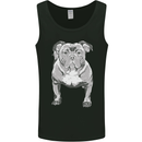 American Bully Striking a Pose Dog Mens Vest Tank Top Black