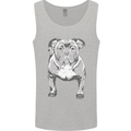 American Bully Striking a Pose Dog Mens Vest Tank Top Sports Grey