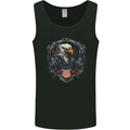American Eagle With USA Flag Shield Mens Vest Tank Top Black