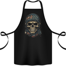 American Skull USA Cotton Apron 100% Organic Black