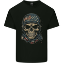 American Skull USA Kids T-Shirt Childrens Black