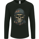 American Skull USA Mens Long Sleeve T-Shirt Black