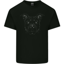 American Staffordshire Terrier Dog Kids T-Shirt Childrens Black