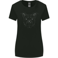 American Staffordshire Terrier Dog Womens Wider Cut T-Shirt Black