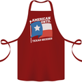 American Until Texas Secedes Cotton Apron 100% Organic Maroon