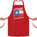 American Until Texas Secedes Cotton Apron 100% Organic Red