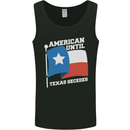 American Until Texas Secedes Mens Vest Tank Top Black