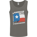 American Until Texas Secedes Mens Vest Tank Top Charcoal