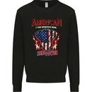 American V Twin Motorcycle Biker Chopper Mens Sweatshirt Jumper Black