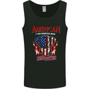 American V Twin Motorcycle Biker Chopper Mens Vest Tank Top Black