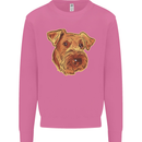An Airedale Terrier Bingley Waterside Dog Mens Sweatshirt Jumper Azalea