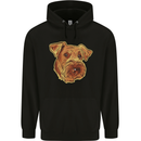 An Airedale Terrier Waterside Bingley Dog Childrens Kids Hoodie Black