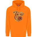 An Airedale Terrier Waterside Bingley Dog Childrens Kids Hoodie Orange
