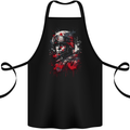 An American Soldier USA Army Marine Cotton Apron 100% Organic Black